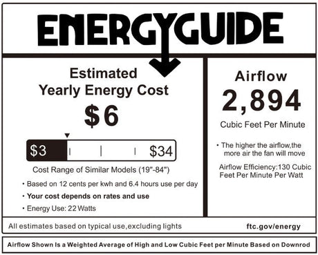 ESPEAR 56 inch 5 - Blade Smart Ceiling Fan with LED Light & Remote - LEDMyPlace