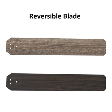 ESPEAR 56 inch 5 - Blade Smart Ceiling Fan with LED Light & Remote - LEDMyPlace