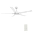 ESPEAR 60 inch 5 - Blade Smart Ceiling Fan with LED Light & Remote - LEDMyPlace