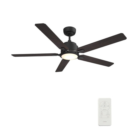 ESPEAR 60 inch 5 - Blade Smart Ceiling Fan with LED Light & Remote - LEDMyPlace