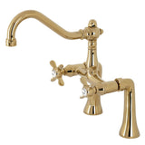 Essex 7" Center Deck Mount Clawfoot Tub Faucet Oil - BUILDMYPLACE