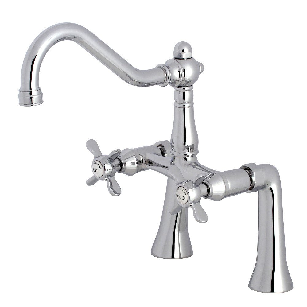 Essex 7" Center Deck Mount Clawfoot Tub Faucet Oil - BUILDMYPLACE