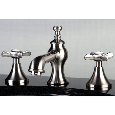 Essex 8" Deck Mount Widespread Bathroom Faucet - BUILDMYPLACE