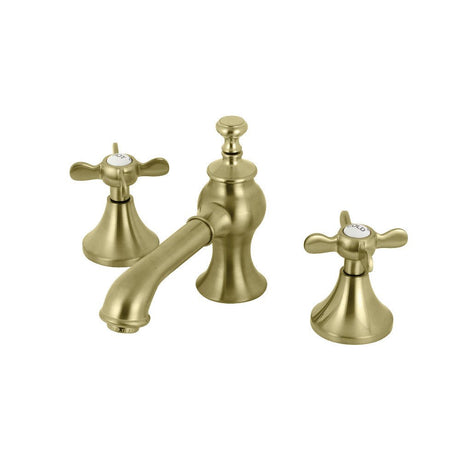 Essex 8" Deck Mount Widespread Bathroom Faucet - BUILDMYPLACE