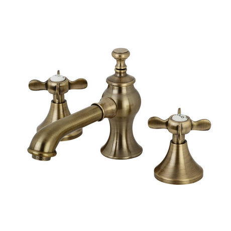 Essex 8" Deck Mount Widespread Bathroom Faucet - BUILDMYPLACE