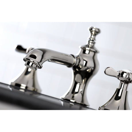 Essex 8" Deck Mount Widespread Bathroom Faucet - BUILDMYPLACE