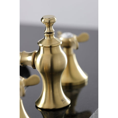 Essex 8" Deck Mount Widespread Bathroom Faucet - BUILDMYPLACE