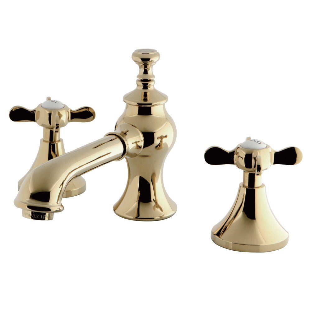 Essex 8" Deck Mount Widespread Bathroom Faucet - BUILDMYPLACE