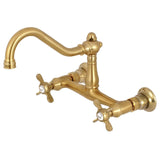 Essex 8 Inch Center Wall Mount Bathroom Faucet - BUILDMYPLACE