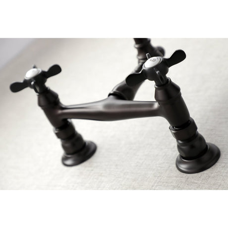 Essex 8 Inch Center Wall Mount Bathroom Faucet - BUILDMYPLACE