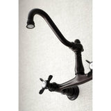 Essex 8 Inch Center Wall Mount Bathroom Faucet - BUILDMYPLACE