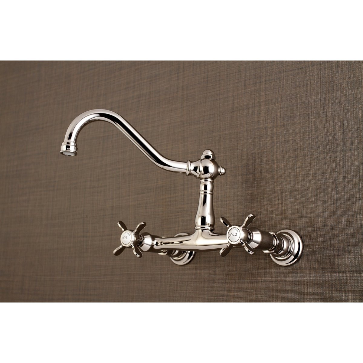 Essex 8 Inch Center Wall Mount Bathroom Faucet - BUILDMYPLACE