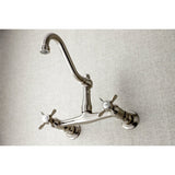 Essex 8 Inch Center Wall Mount Bathroom Faucet - BUILDMYPLACE