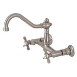 Essex 8 Inch Center Wall Mount Bathroom Faucet - BUILDMYPLACE