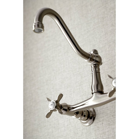 Essex 8 Inch Center Wall Mount Bathroom Faucet - BUILDMYPLACE