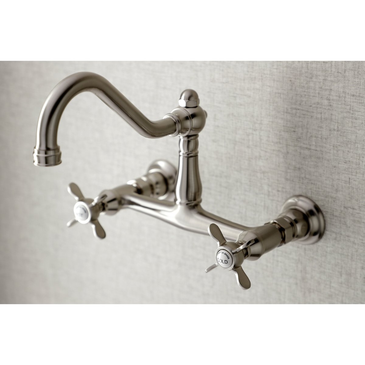 Essex 8 Inch Center Wall Mount Bathroom Faucet - BUILDMYPLACE