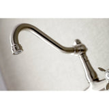 Essex 8 Inch Center Wall Mount Bathroom Faucet - BUILDMYPLACE