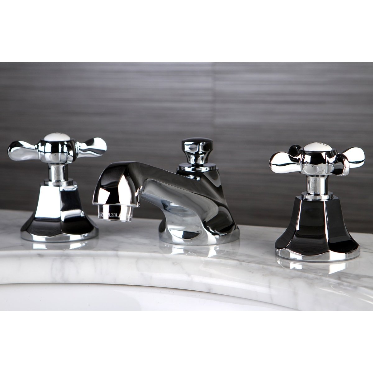 Essex 8 Inch Traditional Widespread Bathroom Faucet - BUILDMYPLACE