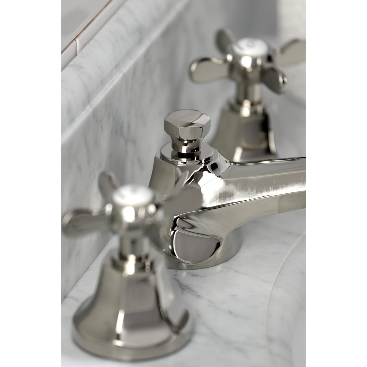 Essex 8 Inch Traditional Widespread Bathroom Faucet - BUILDMYPLACE