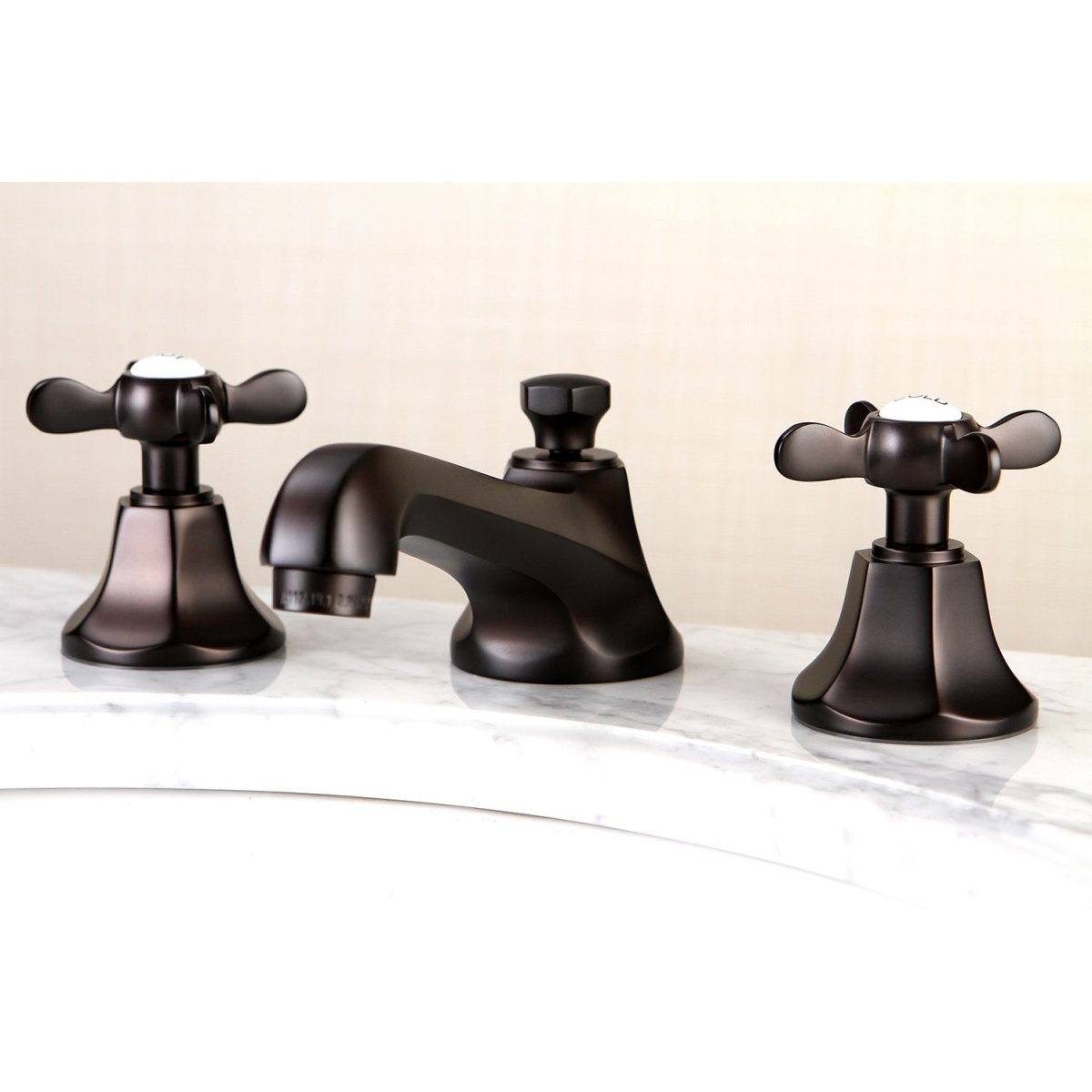 Essex 8 Inch Traditional Widespread Bathroom Faucet - BUILDMYPLACE