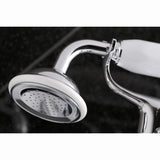 Essex Clawfoot Tub Faucet With Hand Shower In 7.5" Spout Reach - BUILDMYPLACE