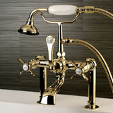 Essex Deck Mount Clawfoot Tub Faucet - BUILDMYPLACE