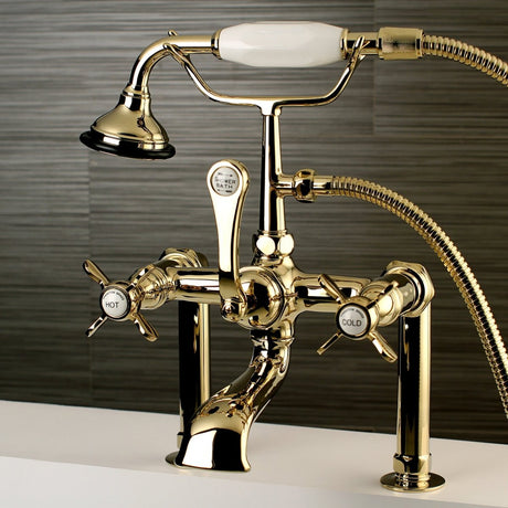 Essex Deck Mount Clawfoot Tub Faucet - BUILDMYPLACE