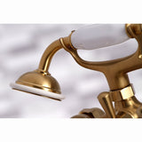 Essex Deck Mount Clawfoot Tub Faucet With Hand Shower - BUILDMYPLACE