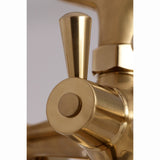 Essex Deck Mount Clawfoot Tub Faucet With Hand Shower - BUILDMYPLACE