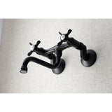 Essex Two Handle Wall Mount Bathroom Faucet - BUILDMYPLACE