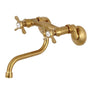 Essex Two Handle Wall Mount Bathroom Faucet - BUILDMYPLACE