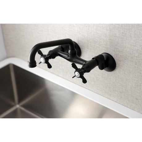 Essex Two Handle Wall Mount Kitchen Faucet - BUILDMYPLACE