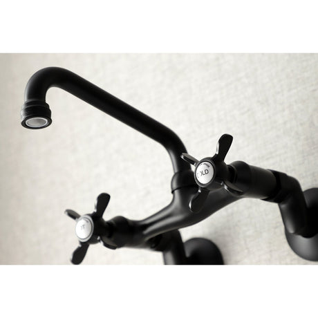 Essex Two Handle Wall Mount Kitchen Faucet - BUILDMYPLACE