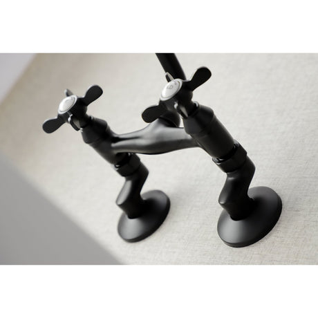 Essex Two Handle Wall Mount Kitchen Faucet - BUILDMYPLACE