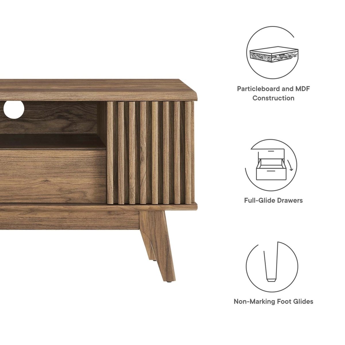 Eudora 60" TV Stand - BUILDMYPLACE