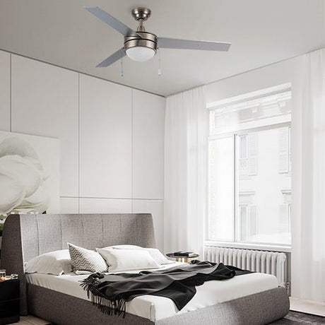 EVERETT 52 Inch 3 - Blade Ceiling Fan with LED Light & Pull Chain - LEDMyPlace