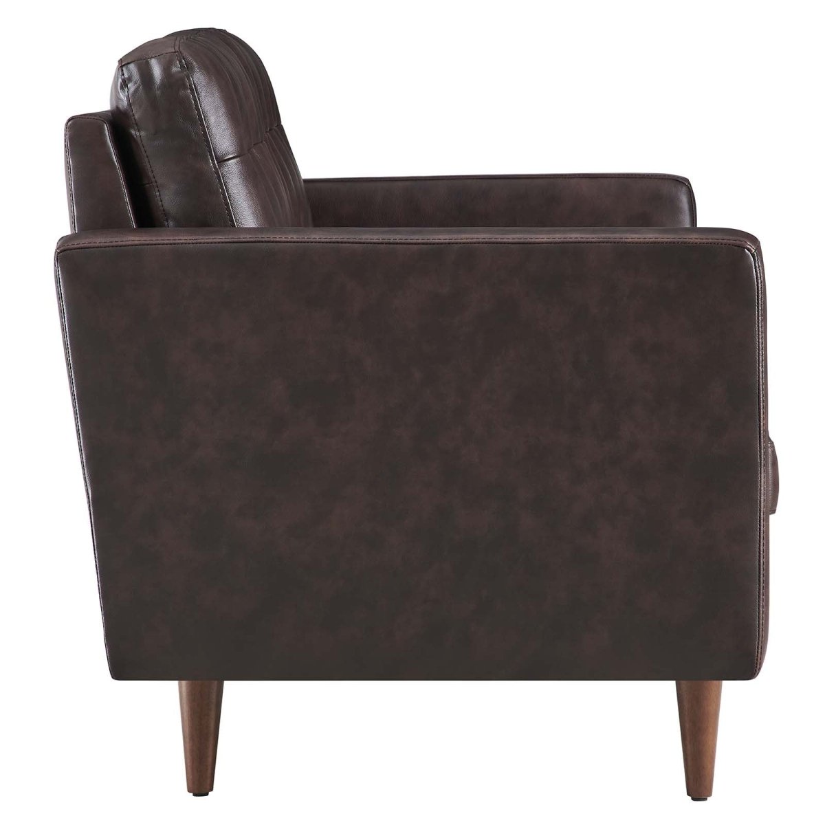 Exalt Tufted Leather Loveseat - BUILDMYPLACE