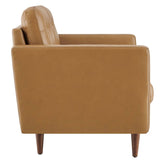 Exalt Tufted Leather Loveseat - BUILDMYPLACE