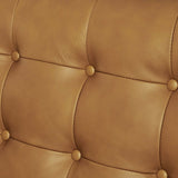 Exalt Tufted Leather Sofa - BUILDMYPLACE