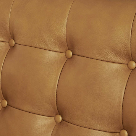 Exalt Tufted Leather Sofa - BUILDMYPLACE