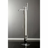 Executive Freestanding Tub Faucet With Hand Shower - BUILDMYPLACE