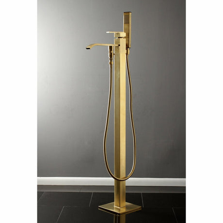 Executive Freestanding Tub Faucet With Hand Shower - BUILDMYPLACE