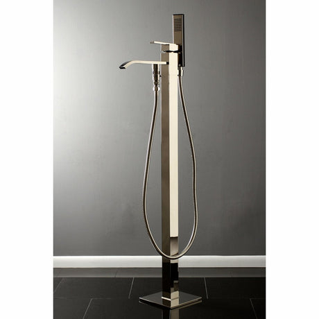 Executive Freestanding Tub Faucet With Hand Shower - BUILDMYPLACE