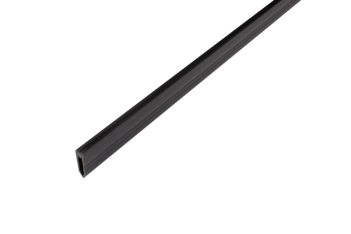 Expansion - And Movement Joint Profiles Black 2 in. PVC Edge Trim for Thin Bed Installation. - BUILDMYPLACE