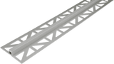 Expansion - And Movement Joint Profiles Gray 1/2 in. PVC Edge Trim for Thin Bed Installation | Large Punched Base - BUILDMYPLACE