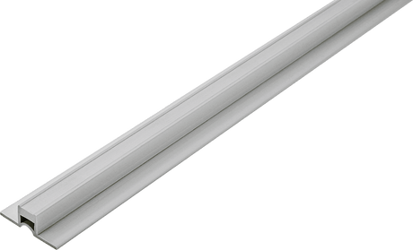 Expansion - And Movement Joint Profiles Gray 1/2 in. PVC Edge Trim for Thin Bed Installation | Narrow Unpunched Base - BUILDMYPLACE