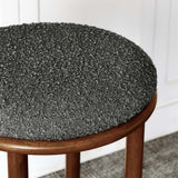 Fable Boucle Fabric Bar Stools - Set of 2 - BUILDMYPLACE