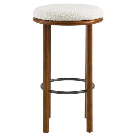 Fable Boucle Fabric Bar Stools - Set of 2 - BUILDMYPLACE