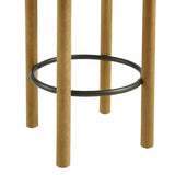Fable Boucle Fabric Counter Stools - Set of 2 - BUILDMYPLACE