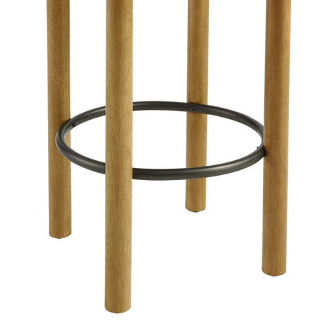 Fable Boucle Fabric Counter Stools - Set of 2 - BUILDMYPLACE